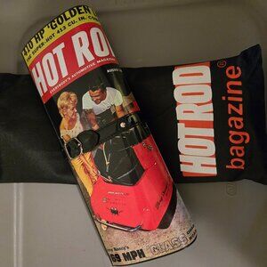 Vintage magazine clutch